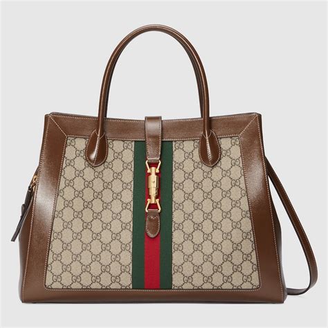 gucci jackie o bag vintage|jackie 1961 large tote bag.